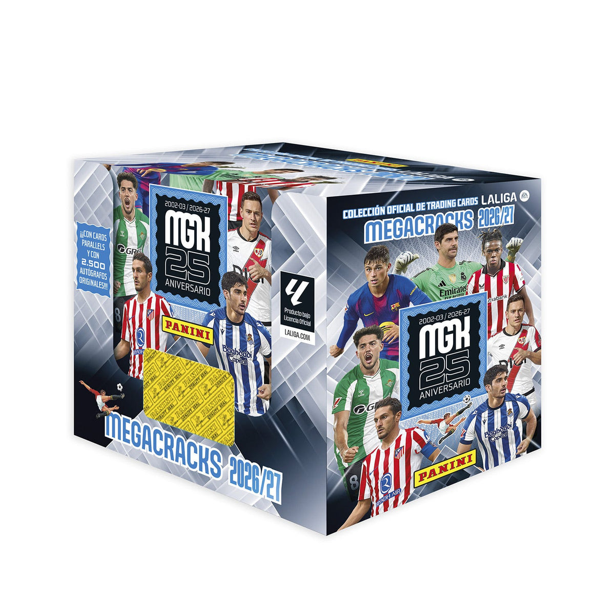 Caja Panini Megacracks 2026/27 (50 sobres)