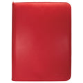 Álbum Ultra Pro Vivid 9 bolsillos con cremallera Rojo (360)