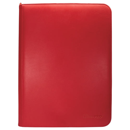 Álbum Ultra Pro Vivid 9 bolsillos con cremallera Rojo (360)