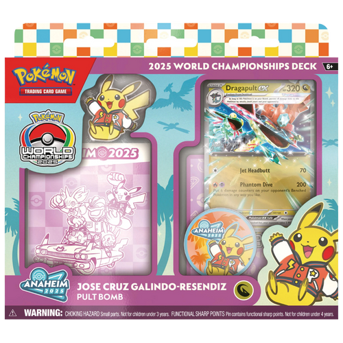 Pokémon 2025 World Championships Deck Dragapult ex (Pult Bomb)