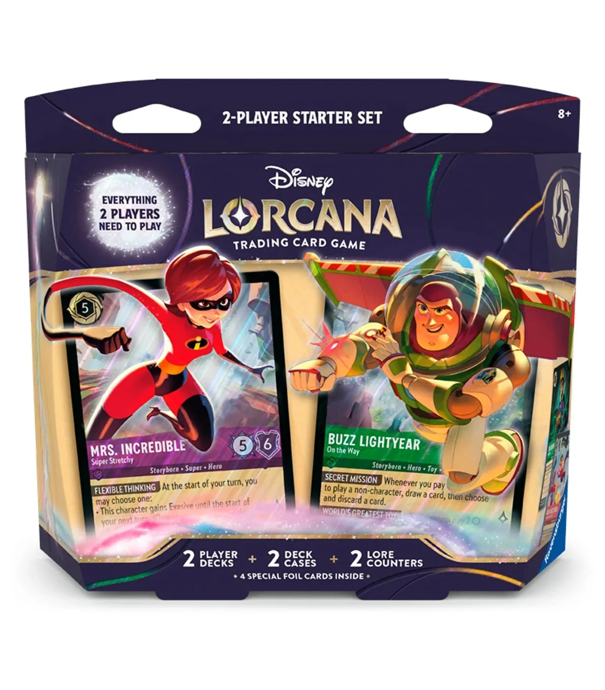 Set de Inicio para 2 Jugadores Wilds Unknown Disney Lorcana - Inglés